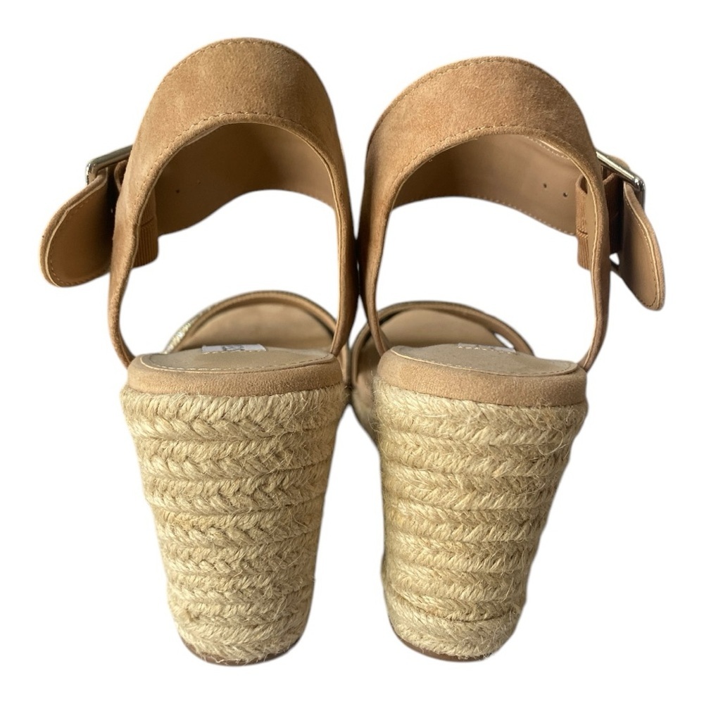 Steve Madden Maya-R Rhinestone Wedge Sandals - Picture 4 of 6